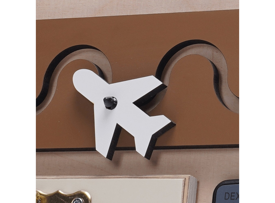 Manibox Activity board Senzorická deska lev Leon