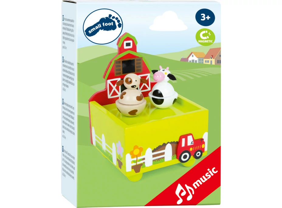 small foot Hudební skříňka farma