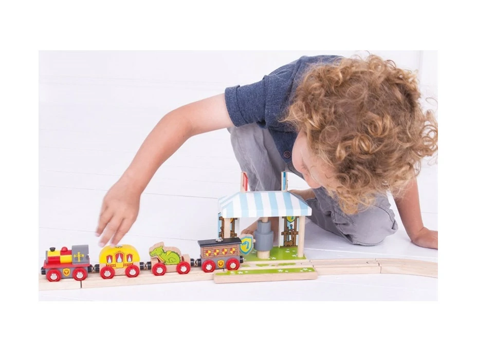 Bigjigs Rail Rytířské kolbiště