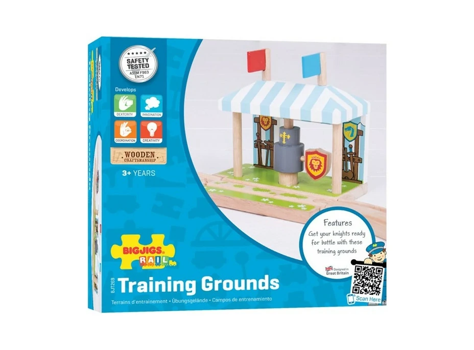 Bigjigs Rail Rytířské kolbiště