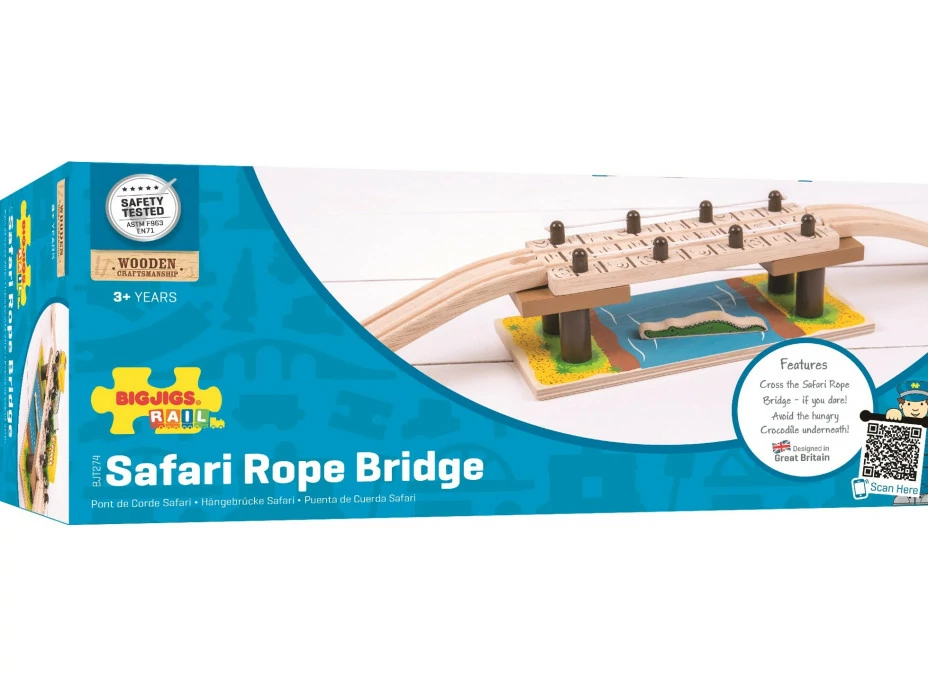 Bigjigs Rail Most Safari