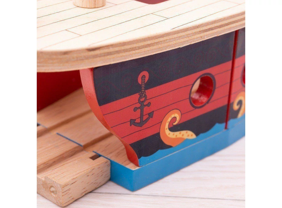 Bigjigs Rail Pirátská galéra