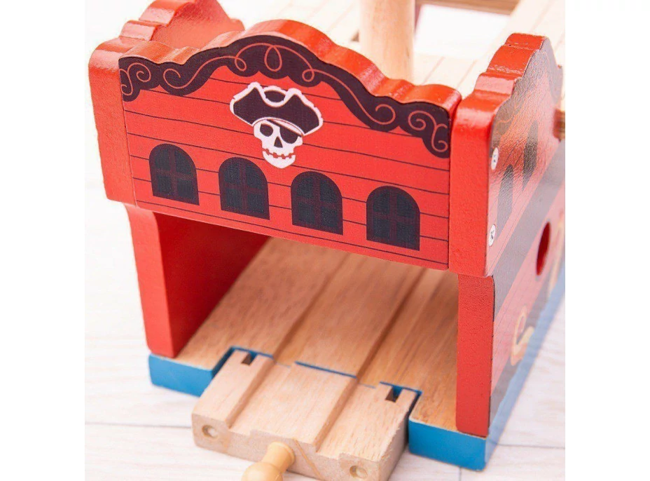 Bigjigs Rail Pirátská galéra