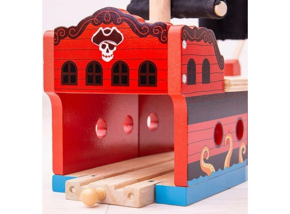 Bigjigs Rail Pirátská galéra