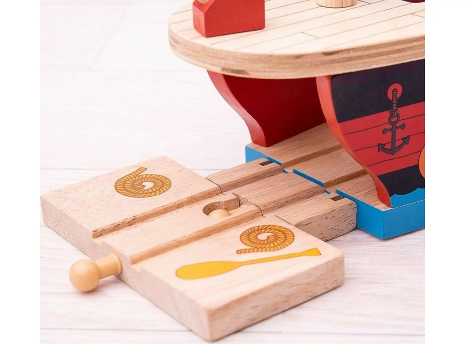 Bigjigs Rail Pirátská galéra