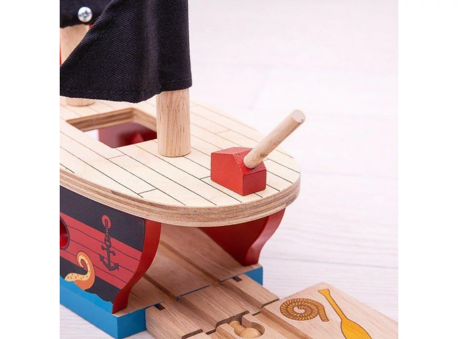 Bigjigs Rail Pirátská galéra