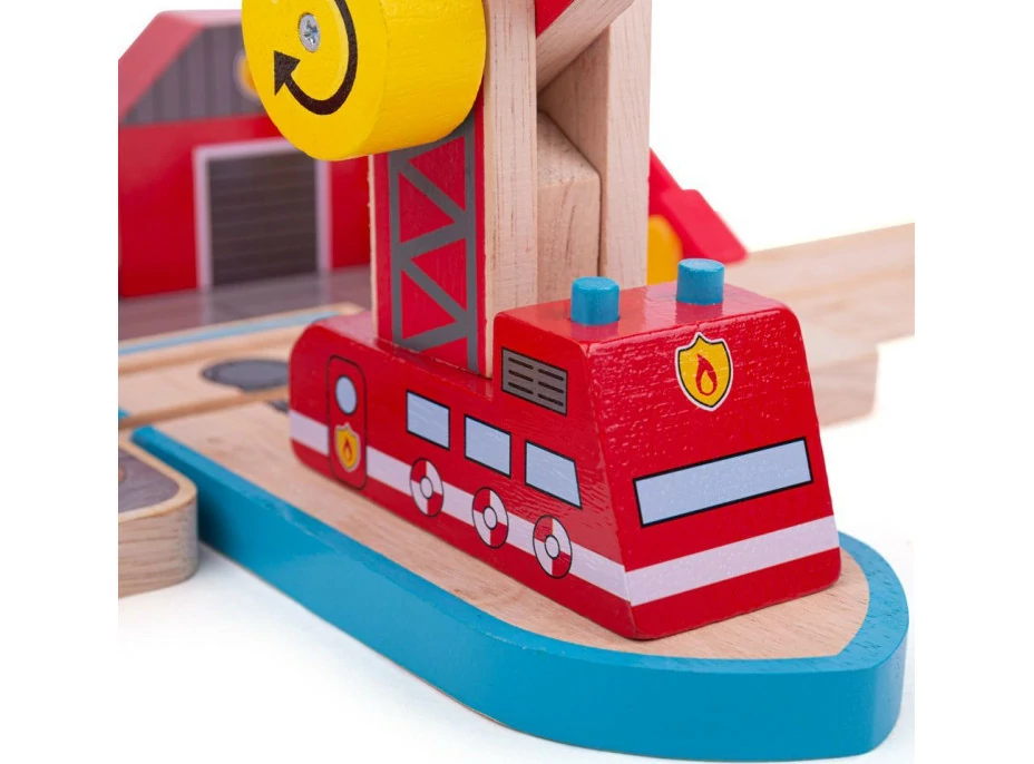 Bigjigs Rail Hasiči mořští záchranáři