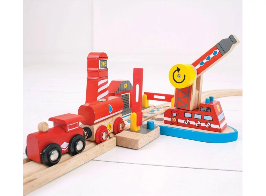Bigjigs Rail Hasiči mořští záchranáři