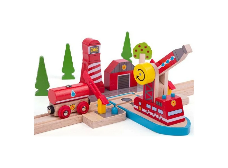 Bigjigs Rail Hasiči mořští záchranáři