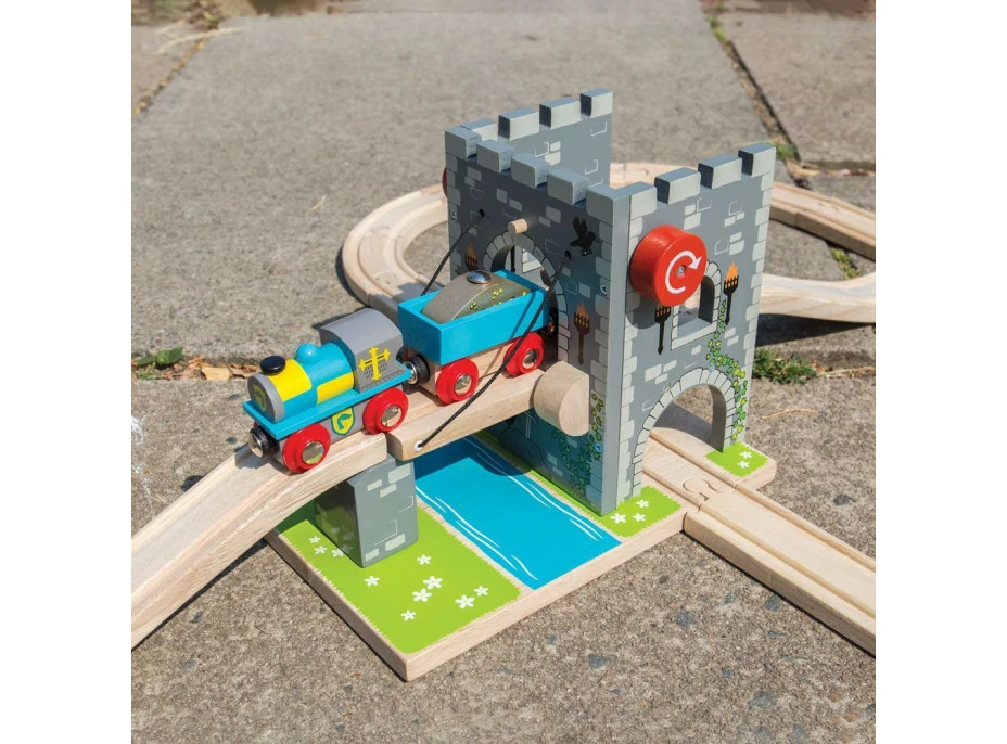 Bigjigs Rail Padací most