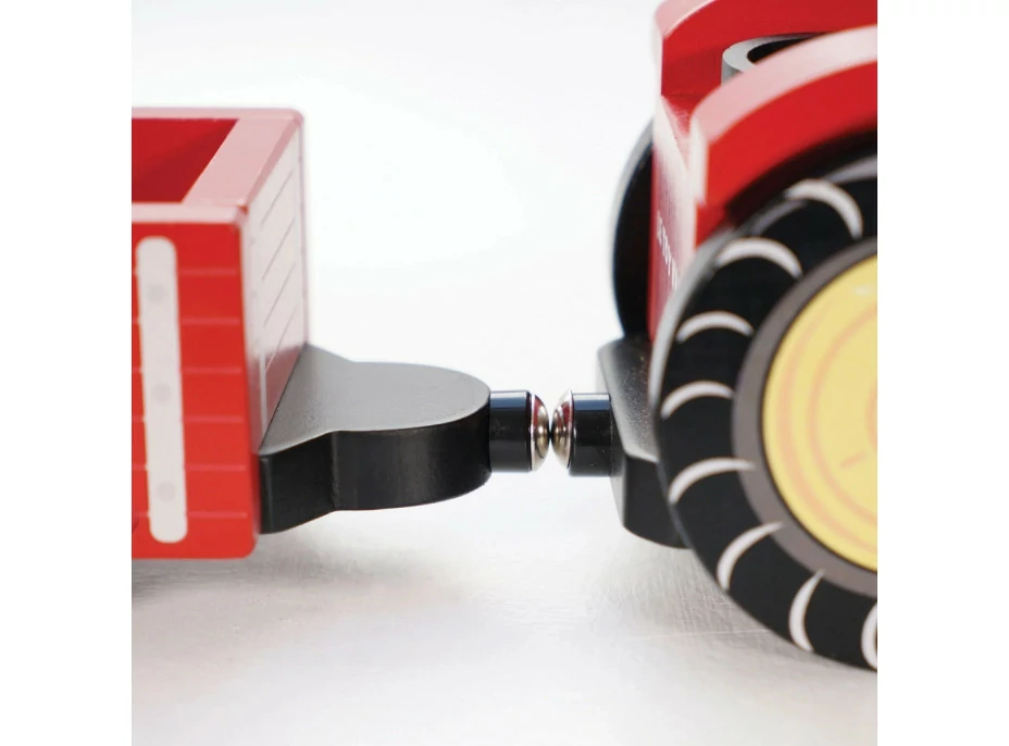 Le Toy Van Traktor červený