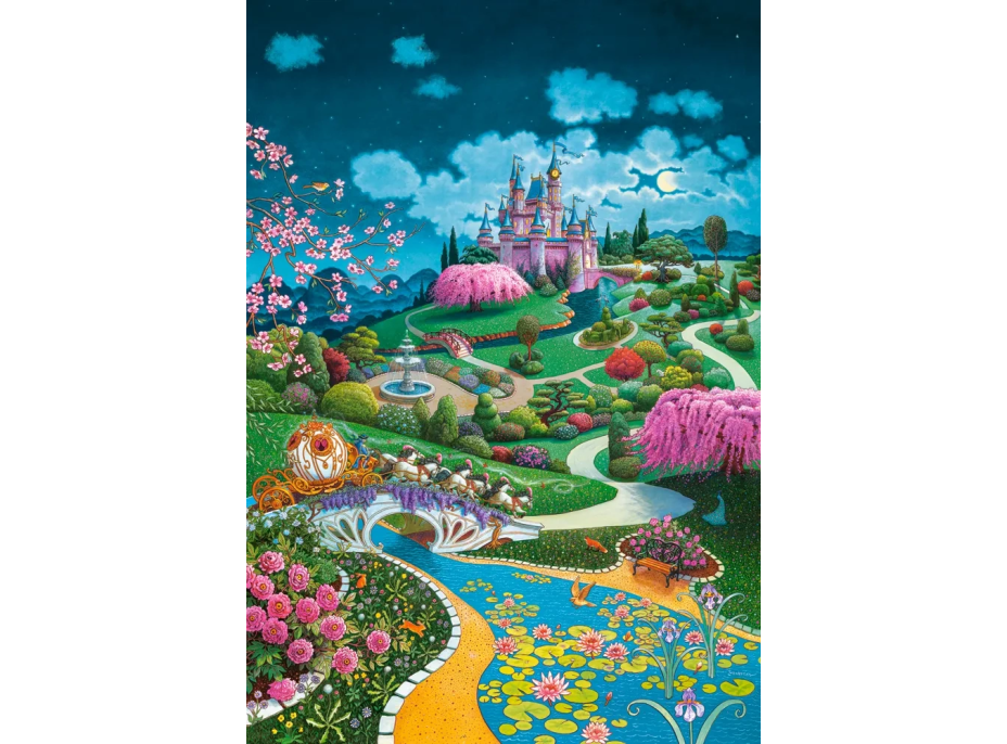 CASTORLAND Puzzle Popelčin zámek 1000 dílků