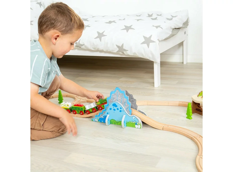 Bigjigs Rail Dinosauří tunel