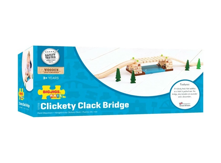 Bigjigs Rail Houpací most přes řeku