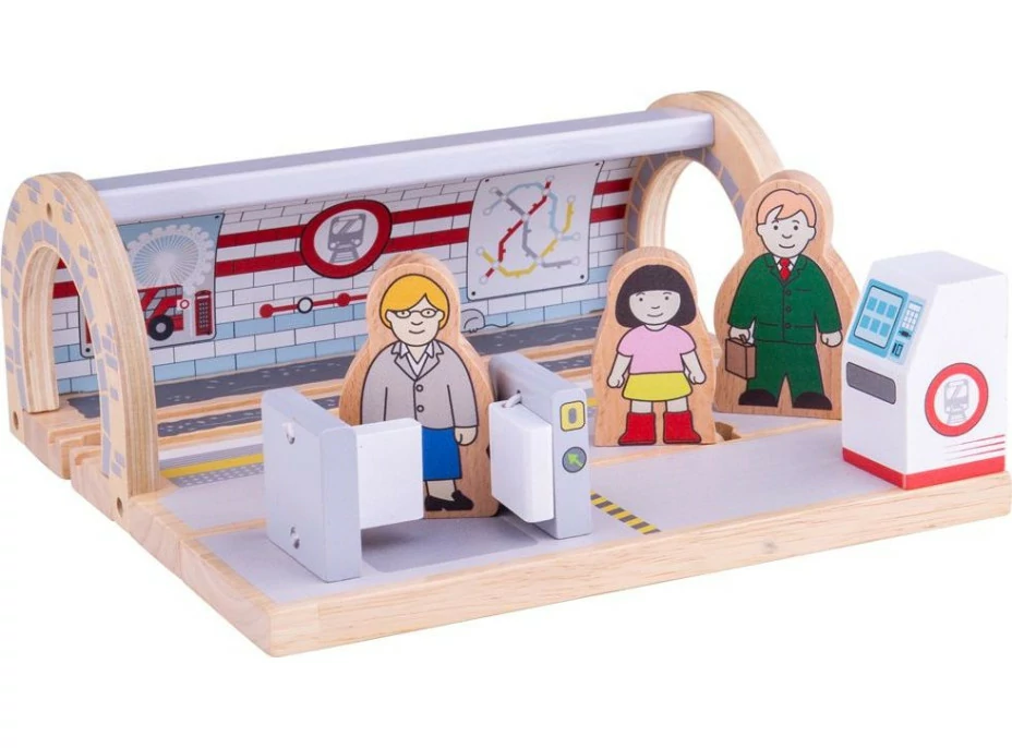 Bigjigs Rail Stanice metra