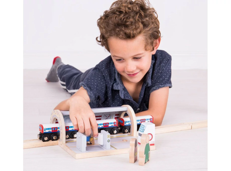 Bigjigs Rail Stanice metra