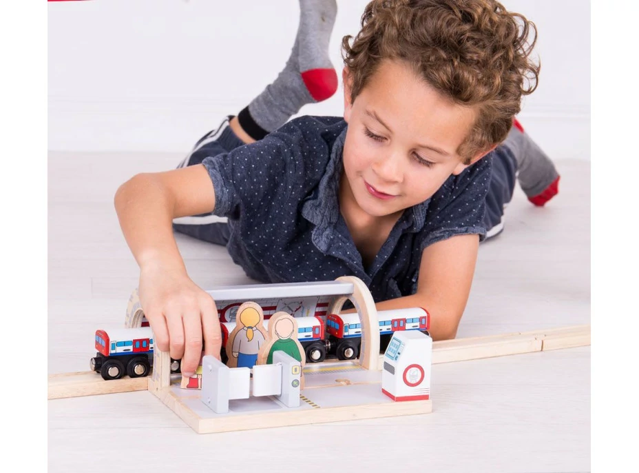 Bigjigs Rail Stanice metra