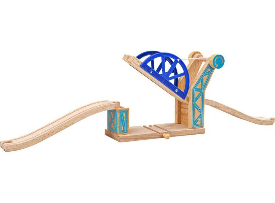Bigjigs Rail Modrý zvedací most