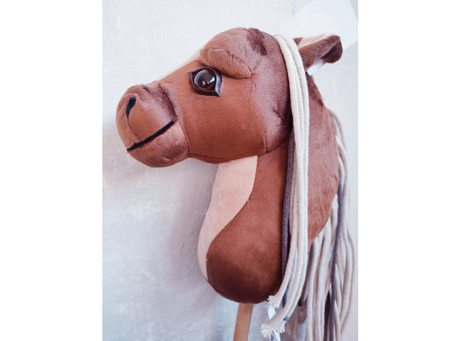 Hobby Horsing koník SKIPPY - hnědý