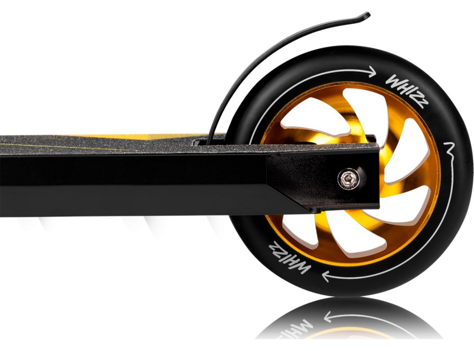 LIONELO Koloběžka Whizz Black Carbon Yellow