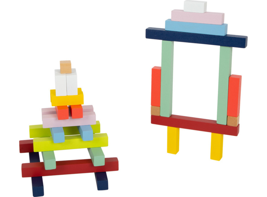 small foot Edukativní matematické dílky v boxu XL