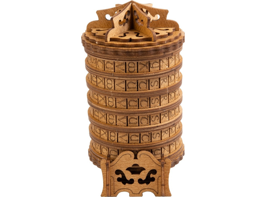 EscapeWelt Dřevěný hlavolam Cryptex