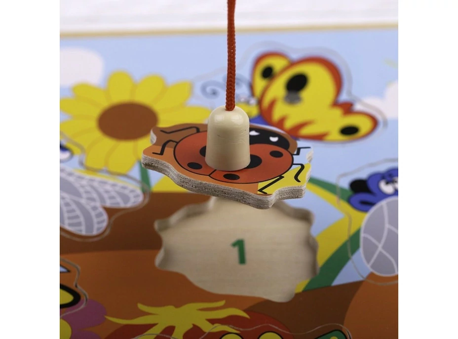 Bigjigs Toys Dřevěné chytání hmyzu