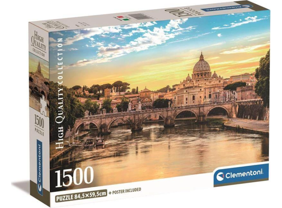 CLEMENTONI Puzzle Řím 1500 dílků