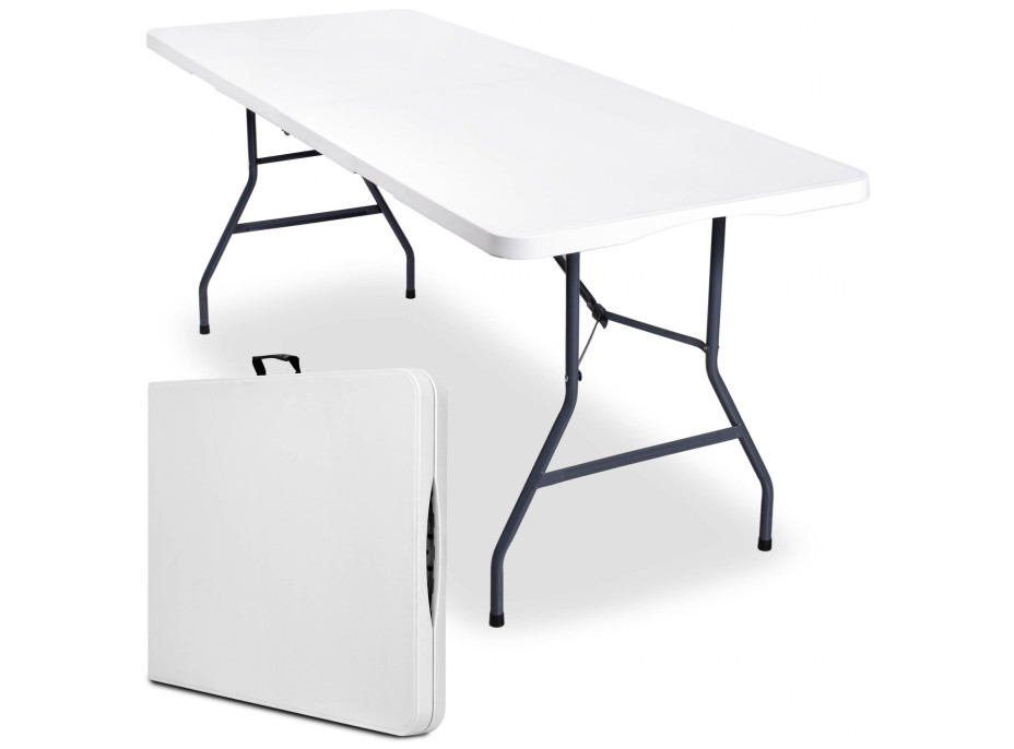 Cateringový stůl BALI White 180 cm - bílý