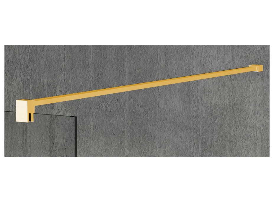 Gelco VARIO GOLD jednodílná sprchová zástěna k instalaci ke stěně, matné sklo, 900 mm GX1490GX1016