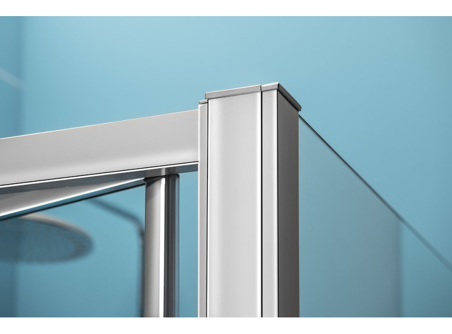 Polysan EASY čtvercový sprchový kout 700x700mm, skládací dveře, L/P varianta, čiré sklo EL1970EL3115