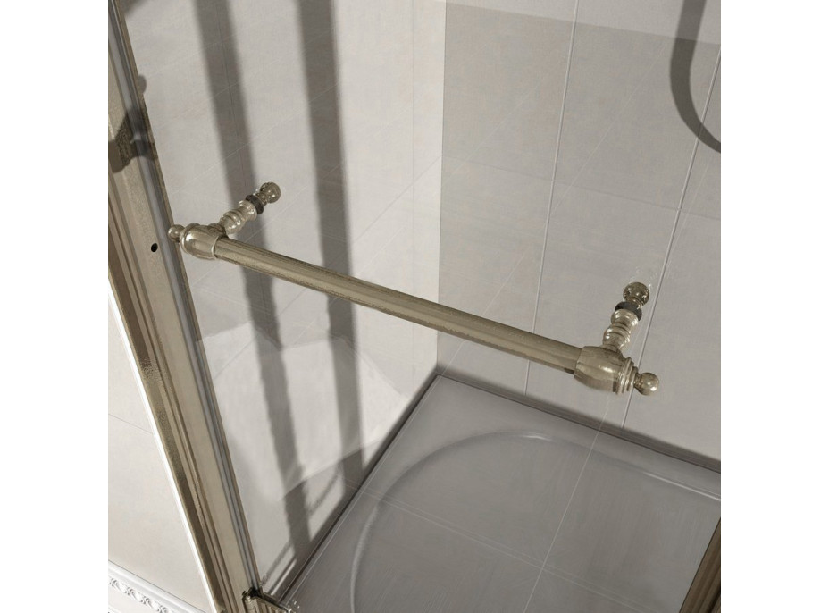 Gelco ANTIQUE čtvercový sprchový kout, 900x900 mm, R varianta GQ1390RCGQ5690C