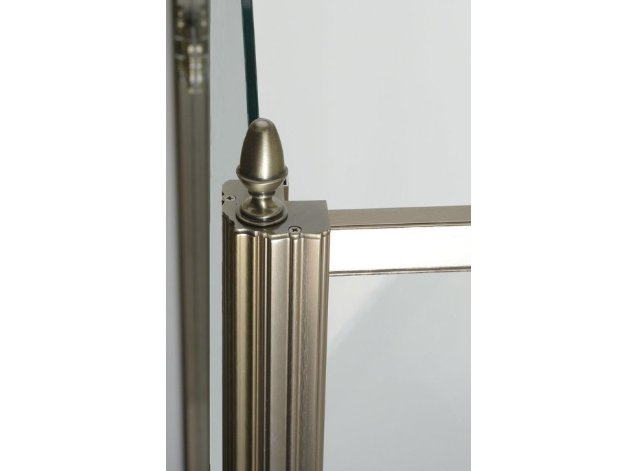 Gelco ANTIQUE čtvercový sprchový kout, 900x900 mm, R varianta GQ1390RCGQ5690C