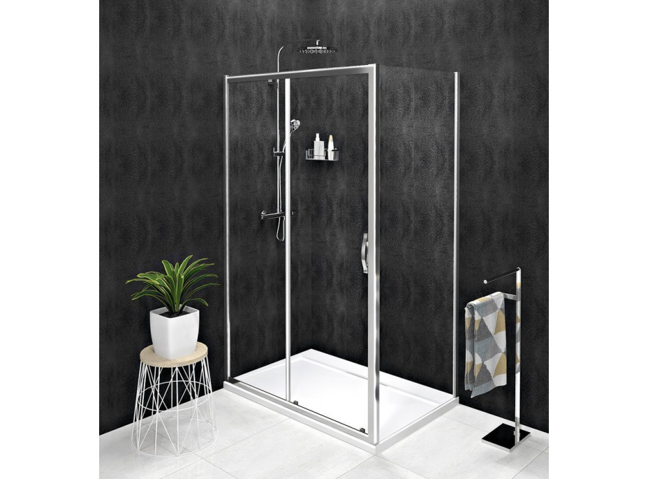 Gelco SIGMA SIMPLY obdélníkový sprchový kout 1200x1000mm L/P varianta, čiré sklo GS1112GS3110