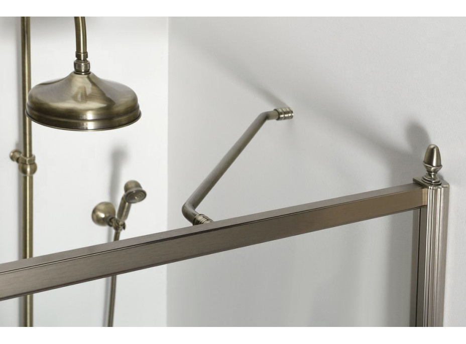 Gelco ANTIQUE čtvercový sprchový kout, 900x900 mm, R varianta GQ1390RCGQ5690C