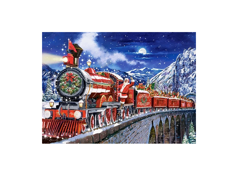 CASTORLAND Puzzle Santův příjezd 200 dílků