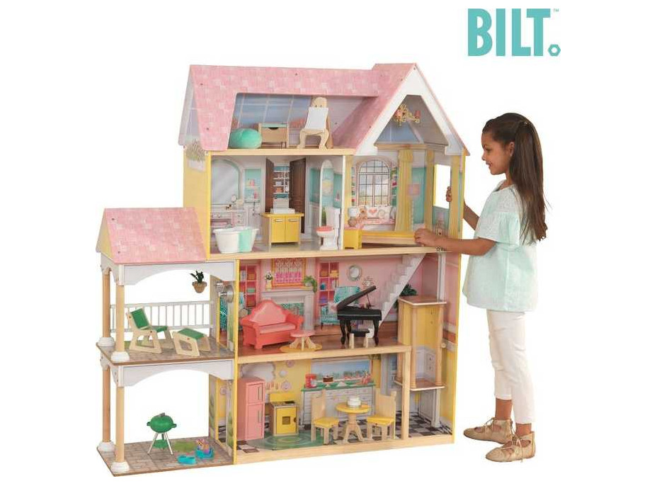 KidKraft Dřevěný domeček Lola Mansion