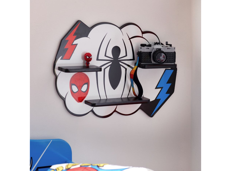 Dětská polička Marvel Spider-Man - mrak