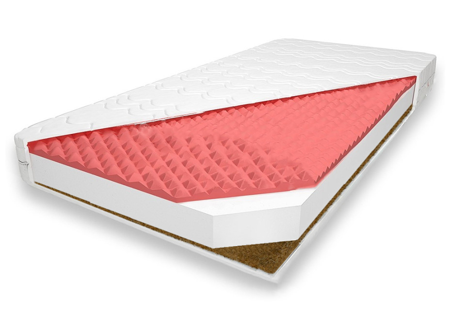 Dětská pěnová matrace PREMIUM MAX RELAX 180x90x11 cm - kokos/pěna/HR VISCO