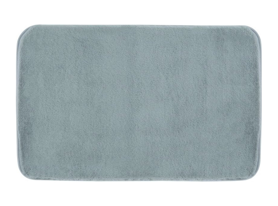 Gedy FUZZY koupelnová předložka, 50x80cm, 100% polyester, protiskluz, azzuro 96FY508062