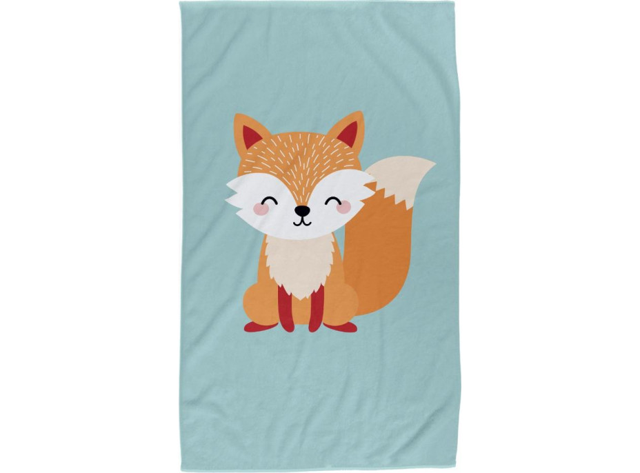 Dětský bavlněný ručník ANIMALS 30x50 cm - Liška
