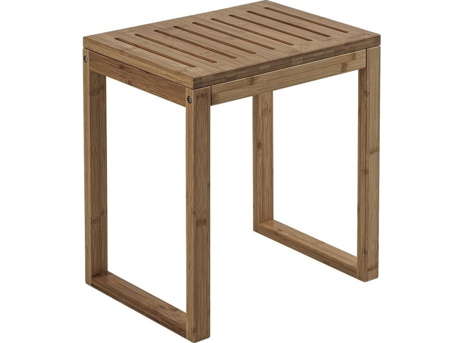Gedy HIMALAYA koupelnová stolička, 39, 5x44, 3x29, 5cm, bambus 3072