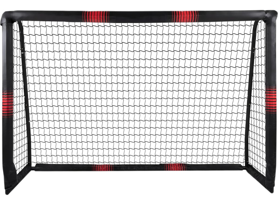 Fotbalová branka ANTONIO 180x120 cm - černá/červená