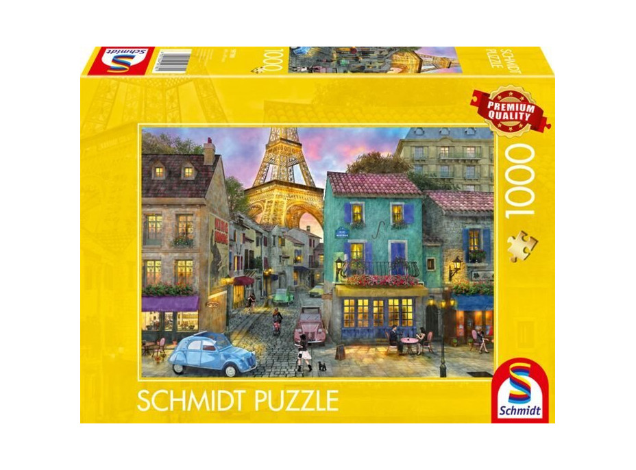 SCHMIDT Puzzle Ulice Paříže 1000 dílků