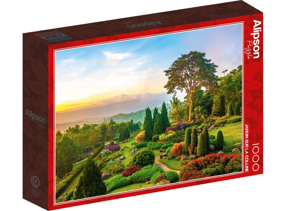 ALIPSON Puzzle Zahrada na kopci 1000 dílků