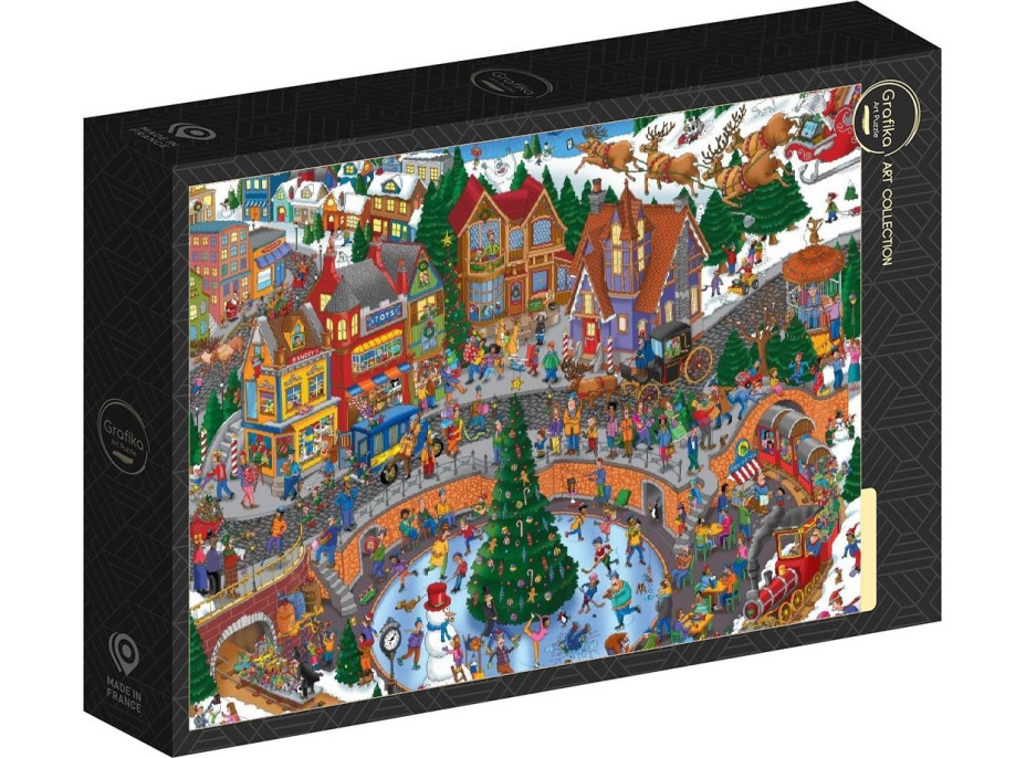 GRAFIKA Puzzle Vánoční zmatky 500 dílků