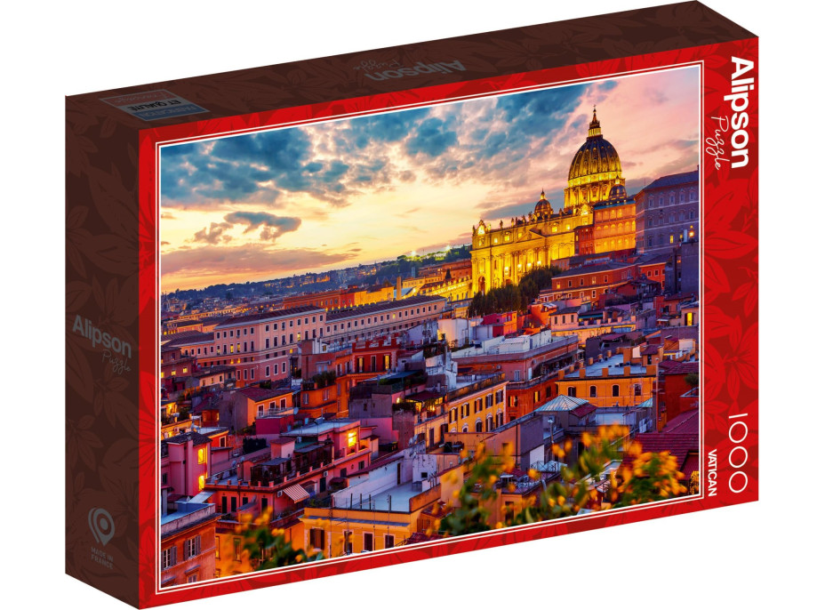 ALIPSON Puzzle Vatikán 1000 dílků