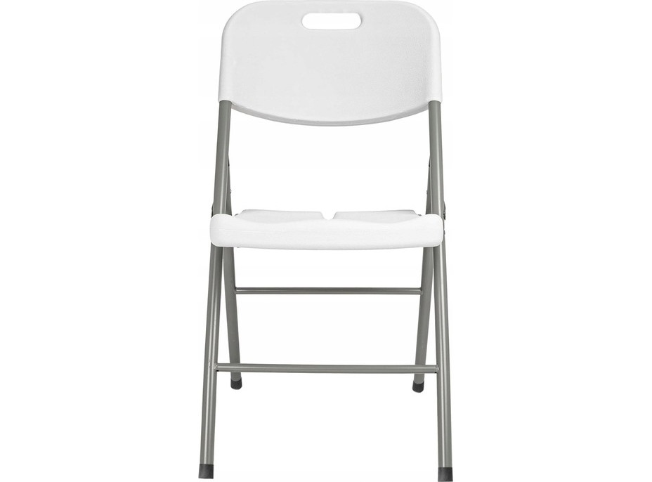Sestava cateringového nábytku FETA WHITE (stůl 180 cm + 6 židlí) - bílá
