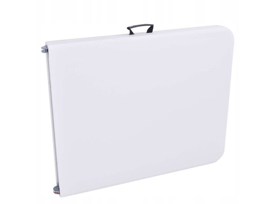 Sestava cateringového nábytku FETA WHITE (stůl 180 cm + 6 židlí) - bílá