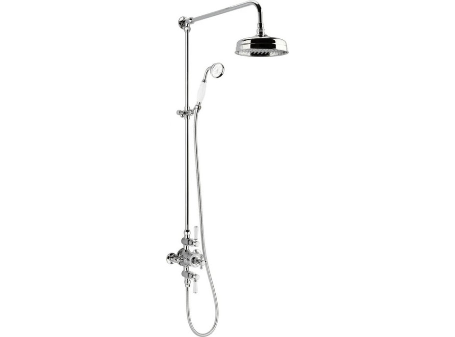 Sapho Sprchový sloup s termostatickou baterií, chrom KI139